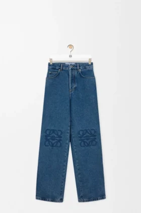 Anagram Baggy-jeans i denim