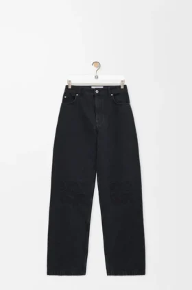 Anagram Baggy-jeans i denim
