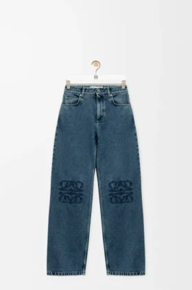 Anagram Baggy-jeans i denim