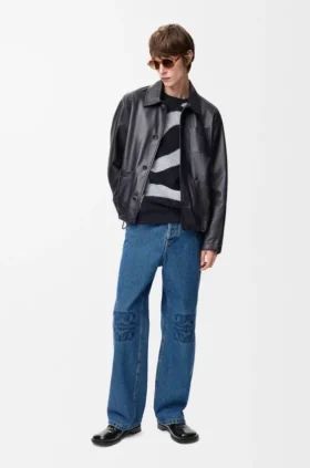 Anagram Baggy-jeans i denim