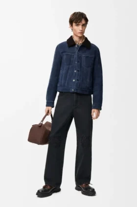 Anagram Baggy-jeans i denim