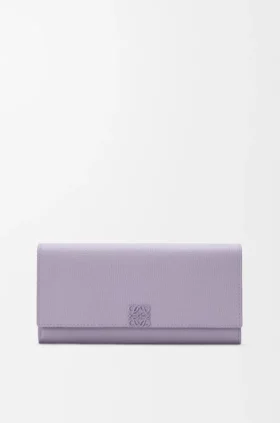 Anagram Continental-plånbok i kalvskinn med Pebble-mönster