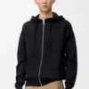 Anagram-hoodie med dragkedja i ull Anagram-hoodie med dragkedja i ull