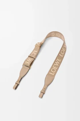 Anagram Loop i jacquard och kalvskinn