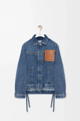 Arbetsjacka i denim