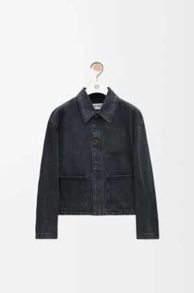 Arbetsjacka i denim