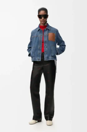 Arbetsjacka i denim