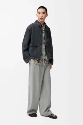 Arbetsjacka i denim