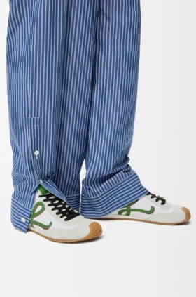 Ballet Runner 2.0 i nylon och kalvskinn