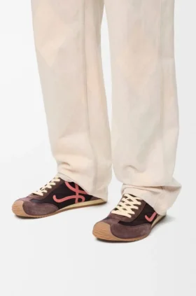 Ballet Runner 2.0 i nylon och kalvskinn