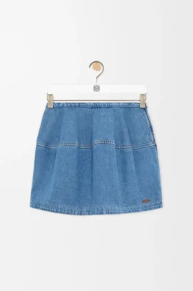 Ballongkjol i denim