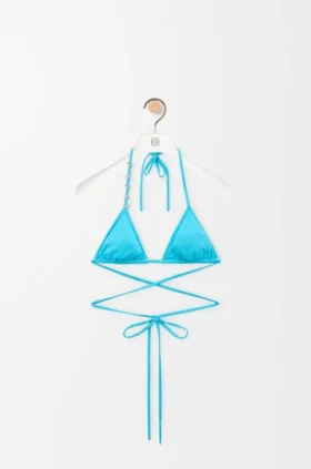 Bikinitopp i teknisk jersey