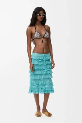 Bikinitopp i teknisk jersey