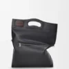 Bob Folded Tote i glansigt, smidigt kalvskinn Bob Folded Tote i glansigt, smidigt kalvskinn