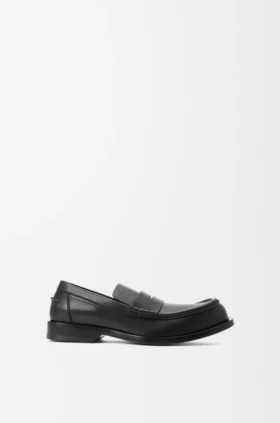 Bobine-Loafer i glansigt kalvskinn