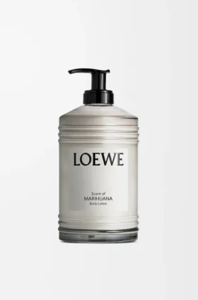 Bodylotion med doft av marijuana
