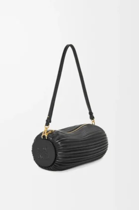 Bracelet Pouch i plisserat nappa-lammskinn