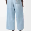 Byxor med dragsko i denim Byxor med dragsko i denim