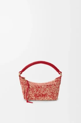 Cala Miniväska i melerad raffia
