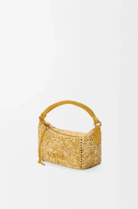 Cala Miniväska i melerad raffia