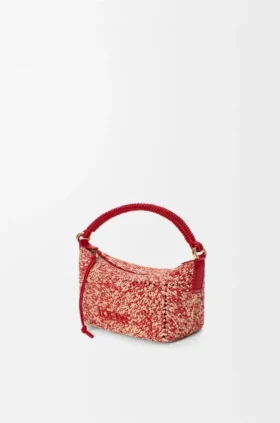 Cala Miniväska i melerad raffia