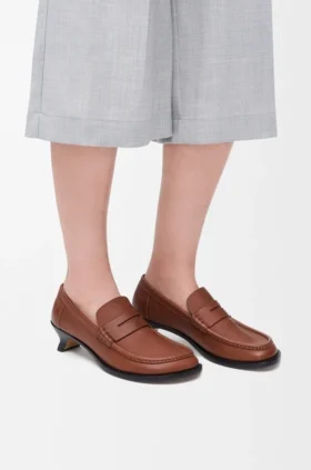 Campo-Loafer i mjukt kalvskinn