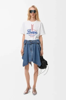 Cargokjol i denim