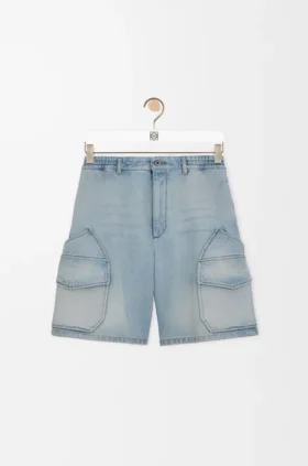 Cargoshorts i denim