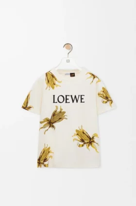 Dekorerad T-shirt i bomull