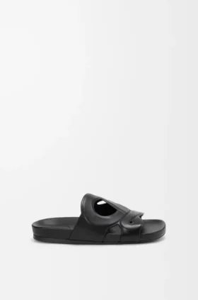 Ease Monogram-sandaler i vegetabiliskt garvat kalvskinn