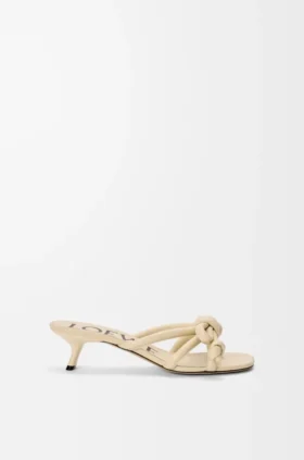 Flamenco Knot-sandal i lammskinn