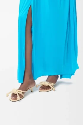 Flamenco Knot-sandal i lammskinn