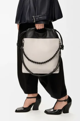 Flamenco Purse i mjukt nappa-lammskinn