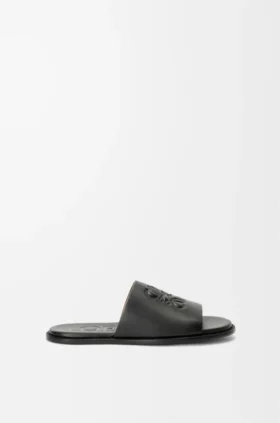 Flex Anagram-sandaler i mjukt kalvskinn