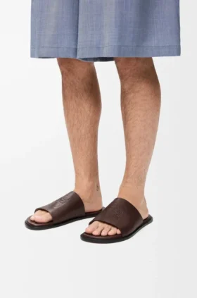 Flex Anagram-sandaler i mjukt kalvskinn