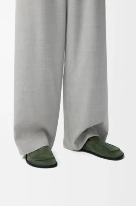 Flex loafer i mocka