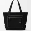 Flex Zipped Tote i canvas och mocka Flex Zipped Tote i canvas och mocka