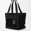 Flex Zipped Tote i canvas och mocka Flex Zipped Tote i canvas och mocka