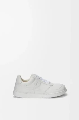 Jambo-Sneakers i mjukt kornat kalvskinn