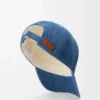Keps med patch i denim Keps med patch i denim