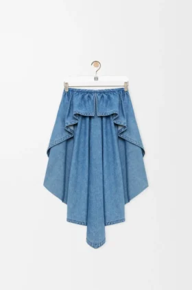 Kjol i denim