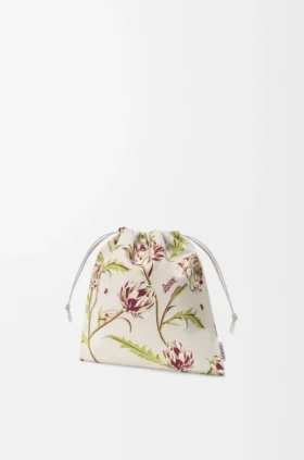 Liten Artichoke-pouch med dragsko i canvas