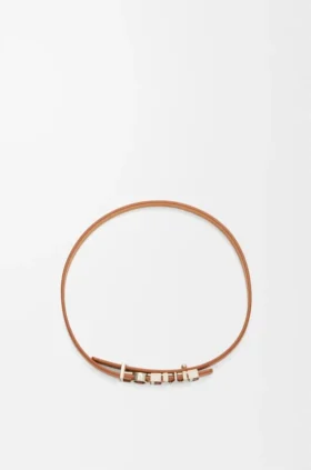 Loewe-armband med dubbel lindning i kalvskinn Loewe-armband med dubbel lindning i kalvskinn