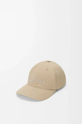Loewe-keps i bomullscanvas