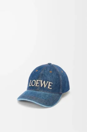 Loewe-keps i denim