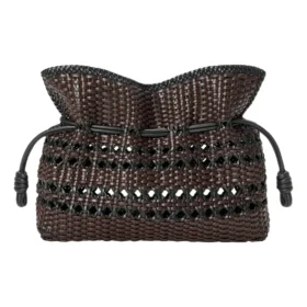 Medium Flamenco-clutch ”svartbrun” a411Fc1Xdn-1103