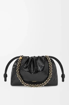 Medium Flamenco Purse i hagfisk