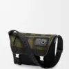 Medium Flex Messenger i canvas och borstat mocka Medium Flex Messenger i canvas och borstat mocka