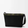 Medium Flex Messenger i canvas och borstat mocka Medium Flex Messenger i canvas och borstat mocka