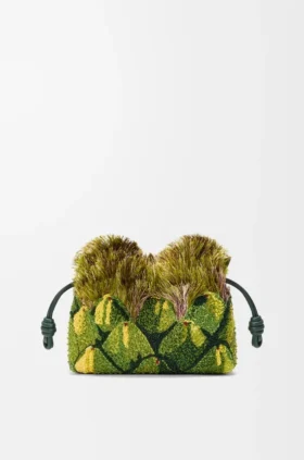 Mini Flamenco-clutch med pärlor